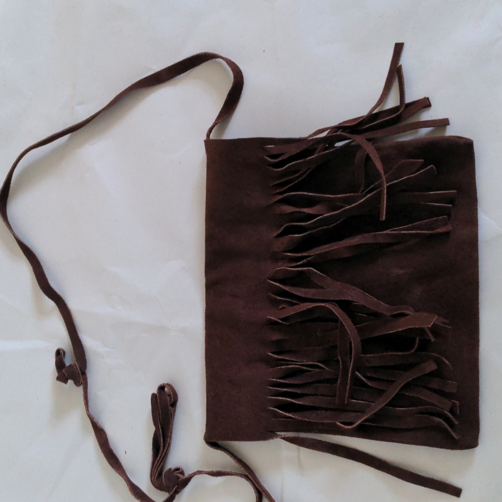 Vintage 60s Fringe Leather Bag